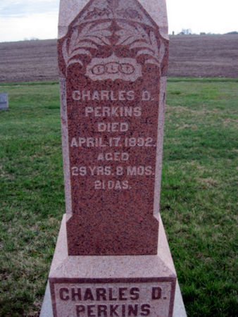 PERKINS, CHARLES D. - Van Buren County, Iowa | CHARLES D. PERKINS 