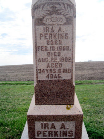 PERKINS, IRA A. - Van Buren County, Iowa | IRA A. PERKINS 