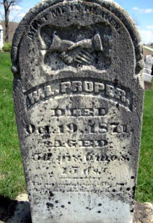 PROPER, WM. L. - Van Buren County, Iowa | WM. L. PROPER 