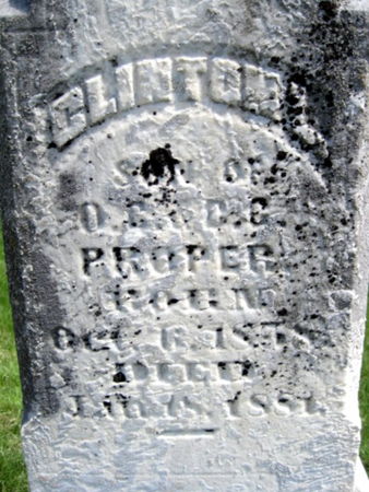 PROPER, CLINTON L. - Van Buren County, Iowa | CLINTON L. PROPER 