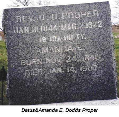 PROPER, AMANDA E. - Van Buren County, Iowa | AMANDA E. PROPER 