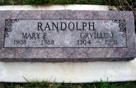 HOUSEHOLDER RANDOLPH, MARY F - Van Buren County, Iowa | MARY F HOUSEHOLDER RANDOLPH 