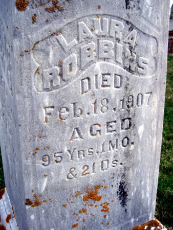 FULLER ROBBINS, LAURA - Van Buren County, Iowa | LAURA FULLER ROBBINS 