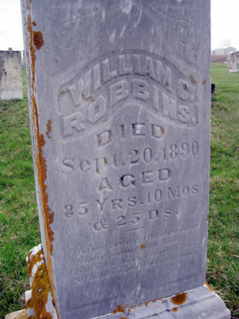 ROBBINS, WILLIAM C - Van Buren County, Iowa | WILLIAM C ROBBINS 