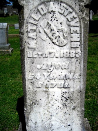 STEVENS, MATILDA - Van Buren County, Iowa | MATILDA STEVENS 