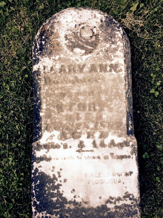 STORY, MARY ANN - Van Buren County, Iowa | MARY ANN STORY 