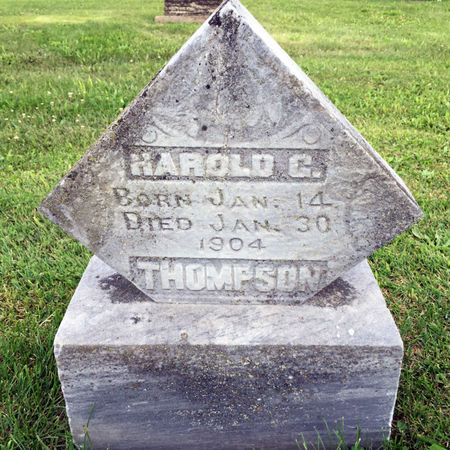 THOMPSON, HAROLD G - Van Buren County, Iowa | HAROLD G THOMPSON 