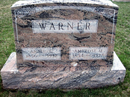 WARNER, AMBROSE M. - Van Buren County, Iowa | AMBROSE M. WARNER 