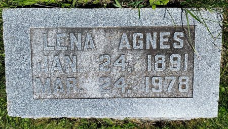 WILMOTH, LENA AGNES - Van Buren County, Iowa | LENA AGNES WILMOTH 