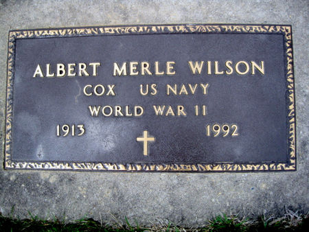 WILSON, ALBERT MERLE - Van Buren County, Iowa | ALBERT MERLE WILSON 