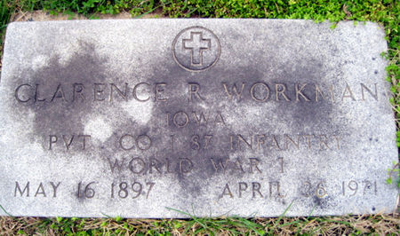 WORKMAN, CLARENCE R. - Van Buren County, Iowa | CLARENCE R. WORKMAN 