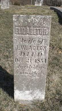 MYERS ACTON, ELIZABETH R. - Wapello County, Iowa | ELIZABETH R. MYERS ACTON 