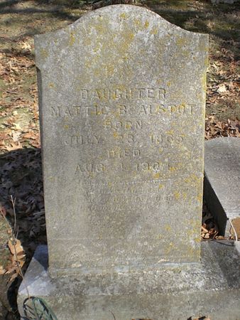 ALSTOT, MATTIE B. - Wapello County, Iowa | MATTIE B. ALSTOT 