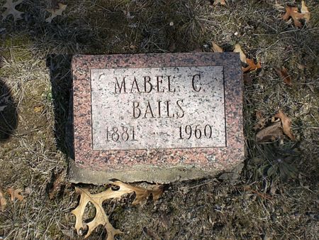 BAILS, MABEL C. - Wapello County, Iowa | MABEL C. BAILS 