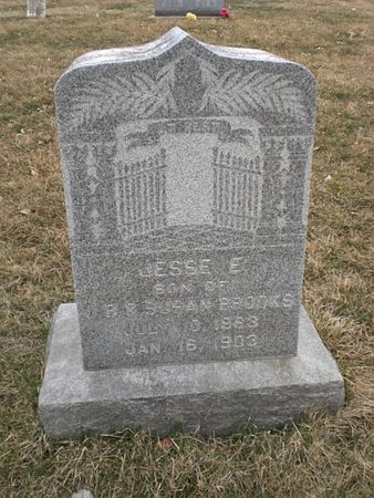 BROOKS, JESSE E - Wapello County, Iowa | JESSE E BROOKS 