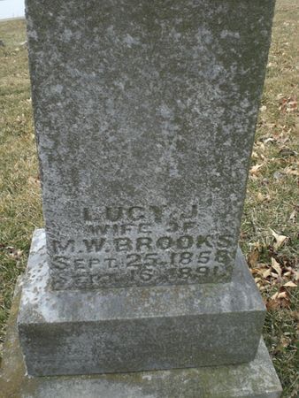 BROOKS, LUCY J. - Wapello County, Iowa | LUCY J. BROOKS 