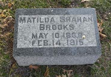 BROOKS, MATILDA - Wapello County, Iowa | MATILDA BROOKS 