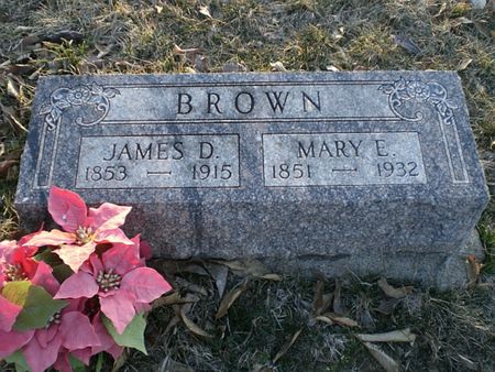 BROWN, JAMES D. - Wapello County, Iowa | JAMES D. BROWN 