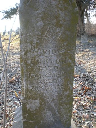 BURTON, DAVID E. - Wapello County, Iowa | DAVID E. BURTON 