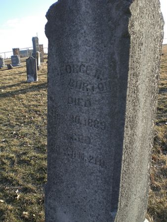BURTON, GEORGE R. - Wapello County, Iowa | GEORGE R. BURTON 