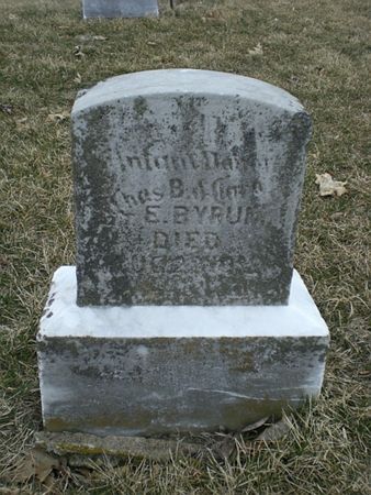 BYRUM, INFANT DAUGHTER - Wapello County, Iowa | INFANT DAUGHTER BYRUM 