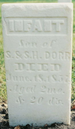 DORR, INFANT - Wapello County, Iowa | INFANT DORR 