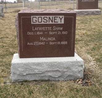 GOSNEY, MALINDA - Wapello County, Iowa | MALINDA GOSNEY 
