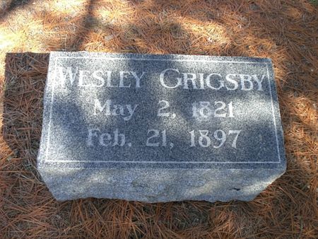 GRIGSBY, WESLEY - Wapello County, Iowa | WESLEY GRIGSBY 