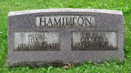 HAMILTON, GEORGE B. - Wapello County, Iowa | GEORGE B. HAMILTON 