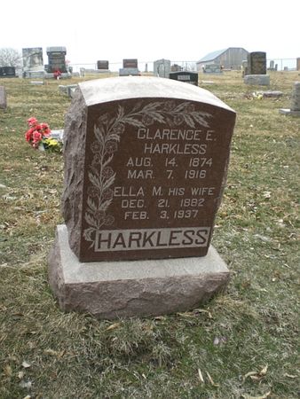 HARKLESS, CLARENCE E. - Wapello County, Iowa | CLARENCE E. HARKLESS 
