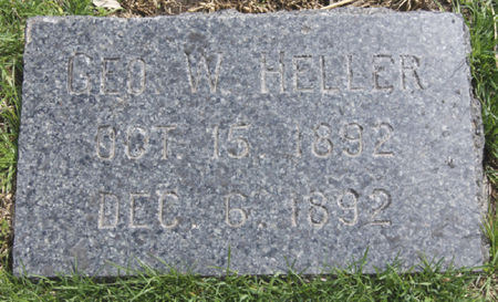 W. HELLER, GEORGE - Wapello County, Iowa | GEORGE W. HELLER 