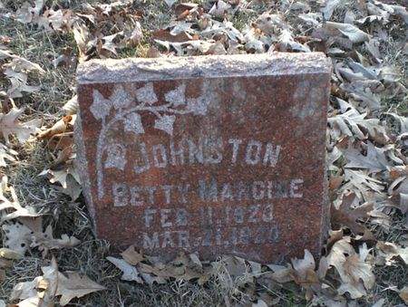 JOHNSTON, BETTY MARCINE - Wapello County, Iowa | BETTY MARCINE JOHNSTON 
