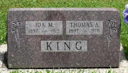 KING, IDA M. - Wapello County, Iowa | IDA M. KING 