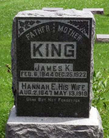 KING, JAMES K. - Wapello County, Iowa | JAMES K. KING 