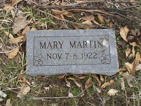 MARTIN, MARY - Wapello County, Iowa | MARY MARTIN 