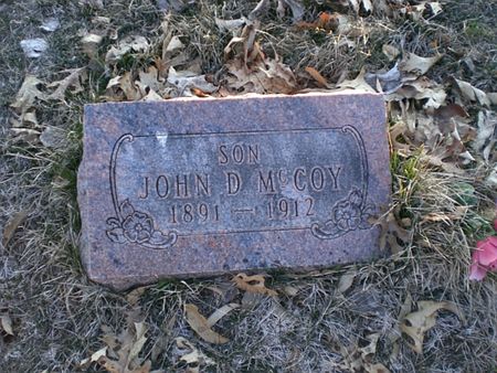 MCCOY, JOHN D. - Wapello County, Iowa | JOHN D. MCCOY 