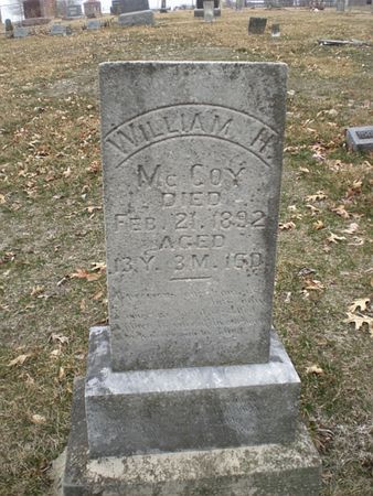 MCCOY, WILLIAM H. - Wapello County, Iowa | WILLIAM H. MCCOY 