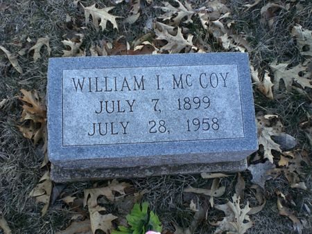 MCCOY, WILLIAM I. - Wapello County, Iowa | WILLIAM I. MCCOY 