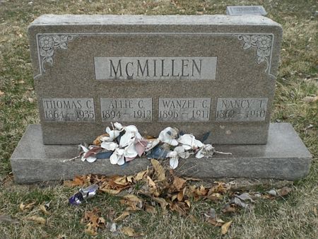 MCMILLEN, ALLIE C. - Wapello County, Iowa | ALLIE C. MCMILLEN 