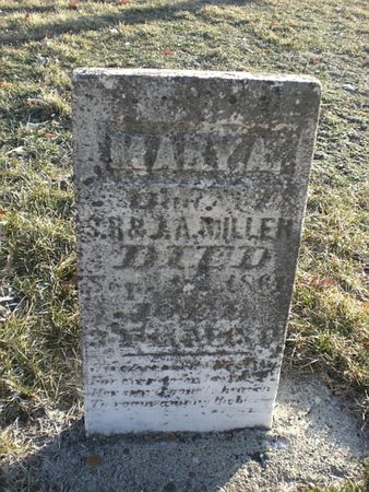 MILLER, MARY A. - Wapello County, Iowa | MARY A. MILLER 