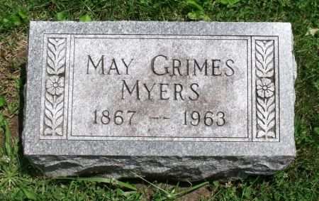 GRIMES MYERS, MAY - Wapello County, Iowa | MAY GRIMES MYERS 