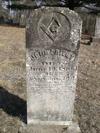PRIEST, JOHN - Wapello County, Iowa | JOHN PRIEST 