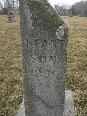 REED, INFANT SON - Wapello County, Iowa | INFANT SON REED 
