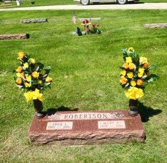 BISHOP ROBERTSON, MARY F - Wapello County, Iowa | MARY F BISHOP ROBERTSON 