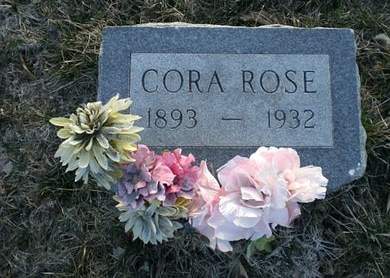 ROSE, CORA - Wapello County, Iowa | CORA ROSE 