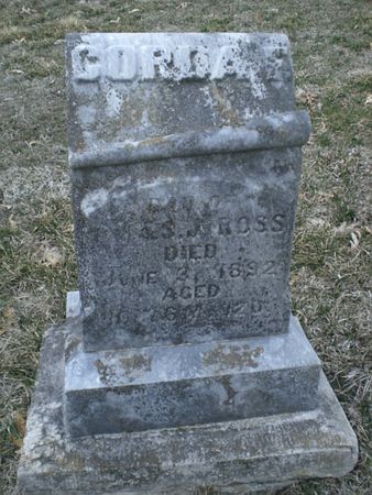 ROSS, CORDA F. - Wapello County, Iowa | CORDA F. ROSS 