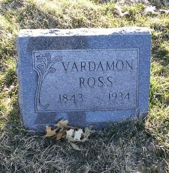 ROSS, VARDAMON - Wapello County, Iowa | VARDAMON ROSS 