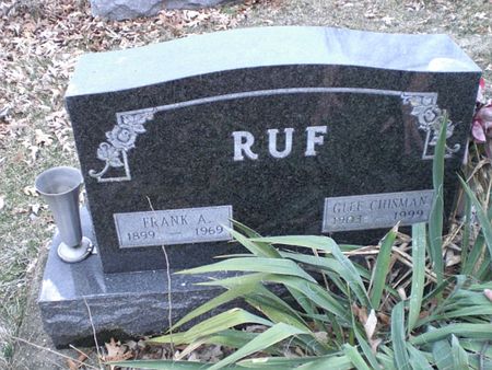 CHISMAN RUF, GLEE - Wapello County, Iowa | GLEE CHISMAN RUF 