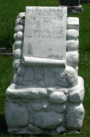 SAGE, MARY A. - Wapello County, Iowa | MARY A. SAGE 