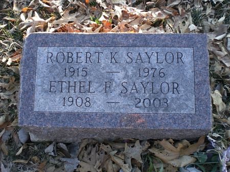 SAYLOR, ETHEL F. - Wapello County, Iowa | ETHEL F. SAYLOR 